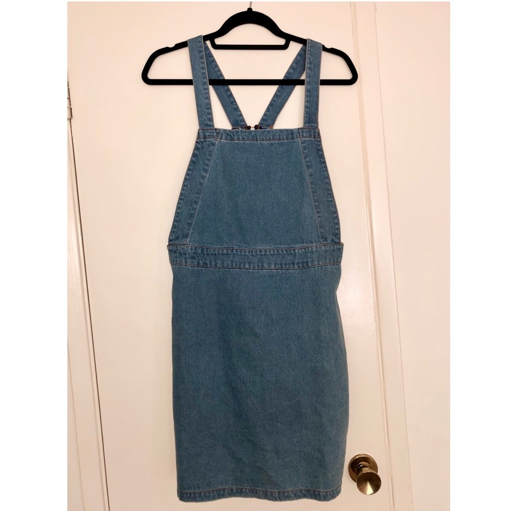 CJLA overall denim dress!